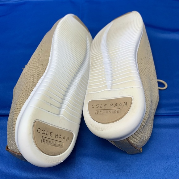 Cole Haan Shoes Womens ZERØGRAND Stitchlite Wingtip Oxford Beige W11154 (SB1) - Picture 7 of 7